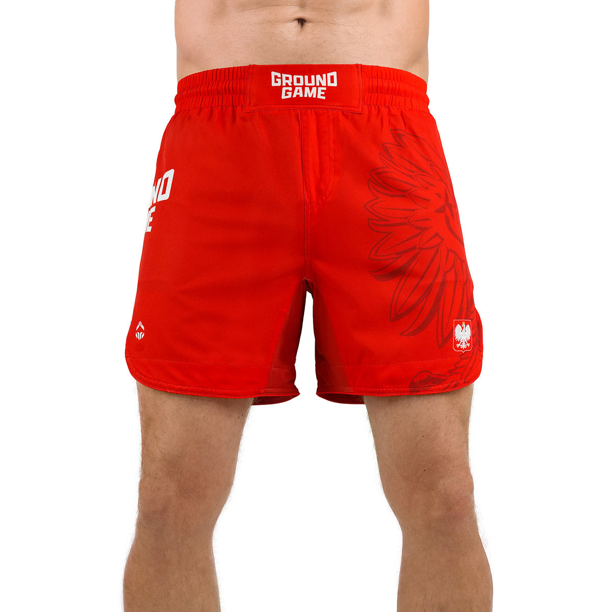 Lahke MMA Kratke Hlače Poljska (Rdeča)