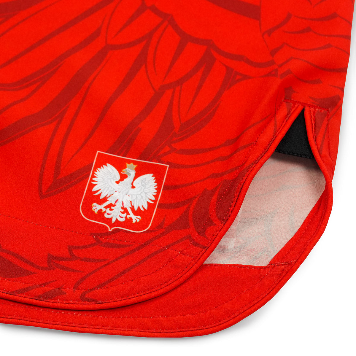 Lahke MMA Kratke Hlače Poljska (Rdeča)