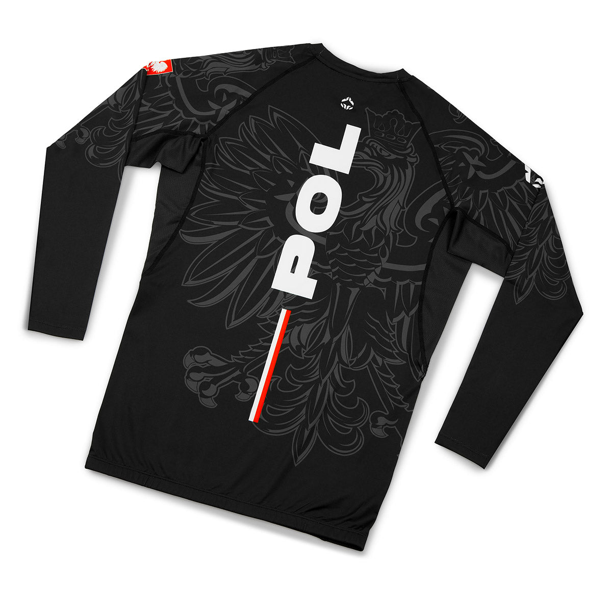 Rashguard Poljska 3.0 s dolgimi rokavi (Črna)