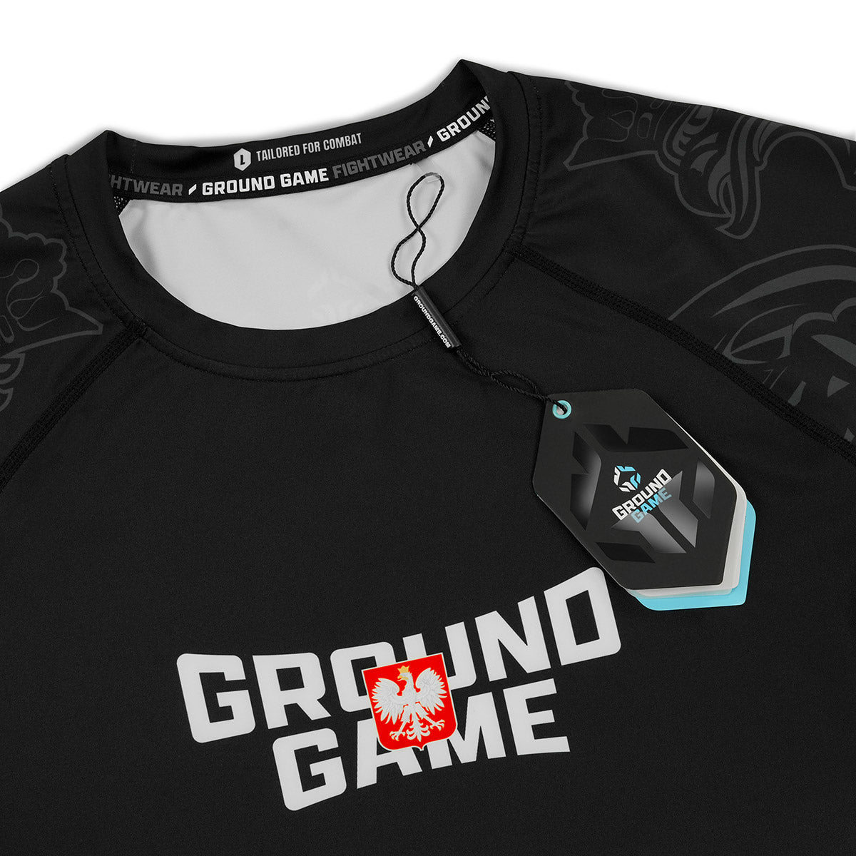 Rashguard Poljska 3.0 s dolgimi rokavi (Črna)