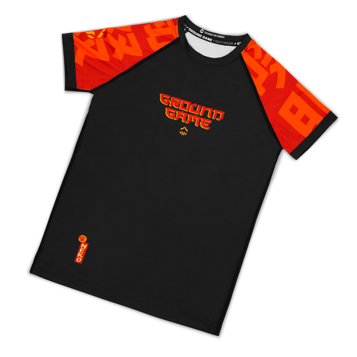 Otroški rashguard Ramen Cat s kratkimi rokavi