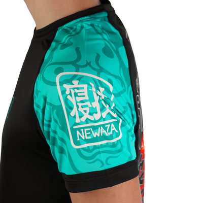 Otroški rashguard Fukutsu s kratkimi rokavi
