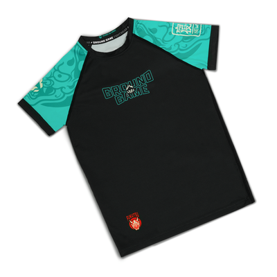 Otroški rashguard Fukutsu s kratkimi rokavi