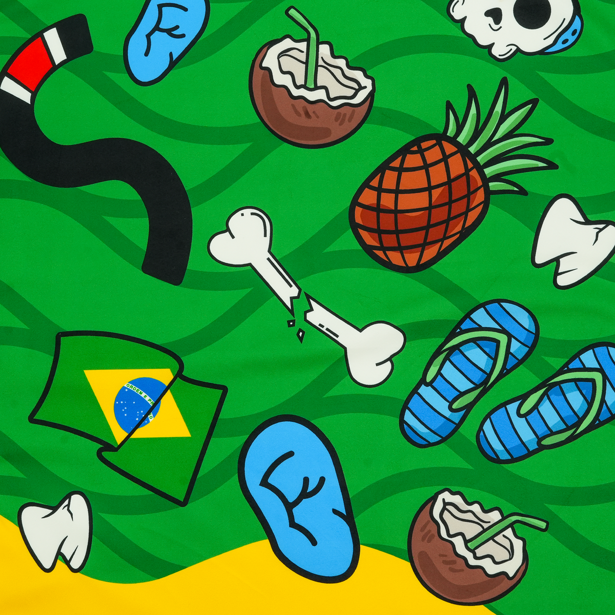 Hitro sušeča se brisača Copacabana (50 × 100 cm)