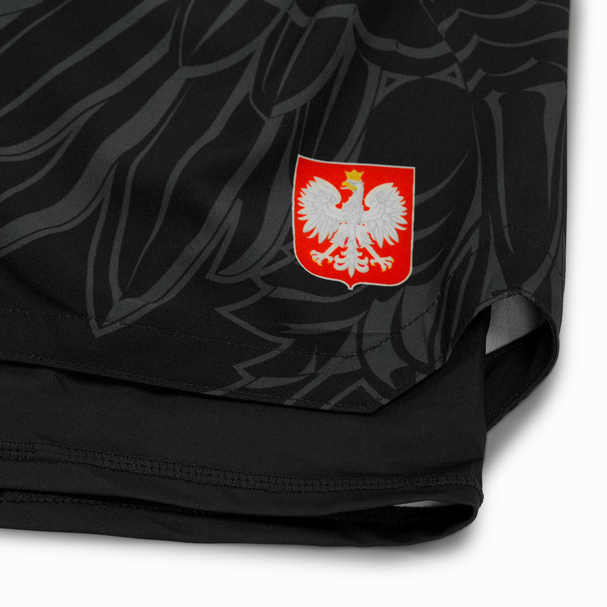 Dvodelne vadbene kratke hlače Poljska 3.0 (Črne)