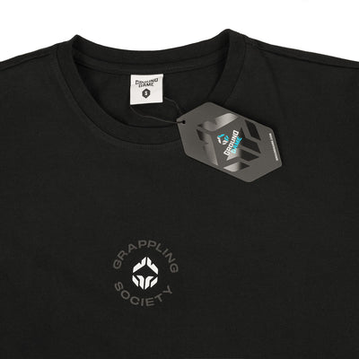 Oversize majica Grappling Society (črna)