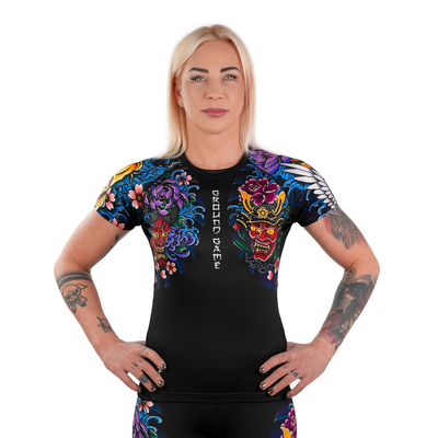 Ženski rashguard Bushido 4.0 s kratkimi rokavi
