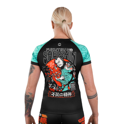 Ženski rashguard Fukutsu s kratkimi rokavi