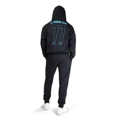 Oversize jopa s kapuco FC Armbar (antracitna)