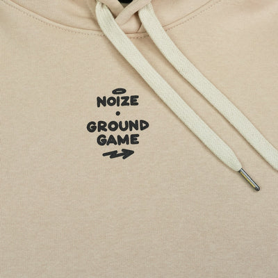 Jopa s kapuco Jiu-Jitsu is Calling x Noize (bež)