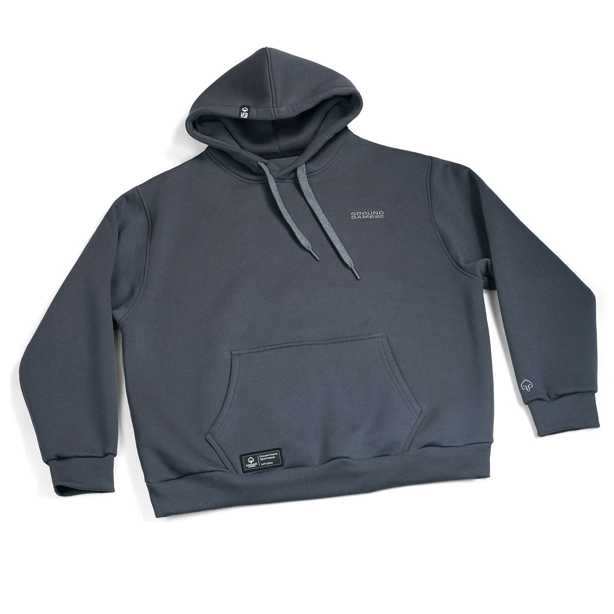OVERSIZE jopa s kapuco Jitsu (antracitna)