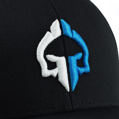 Otroška kapa s šiltom Logo 3D (črna)