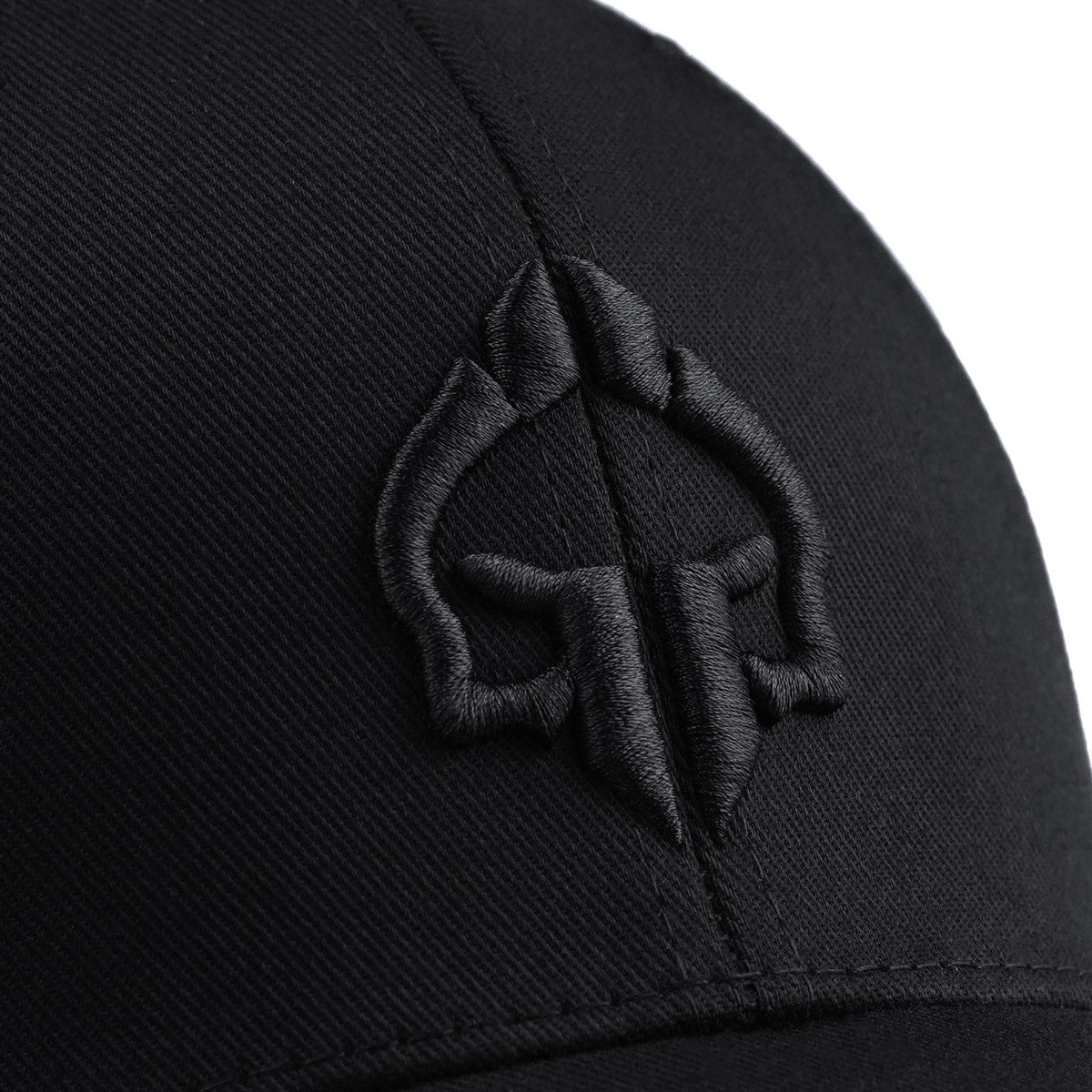 Otroška kapa s ščitnikom Logo 3D Shadow (črna)