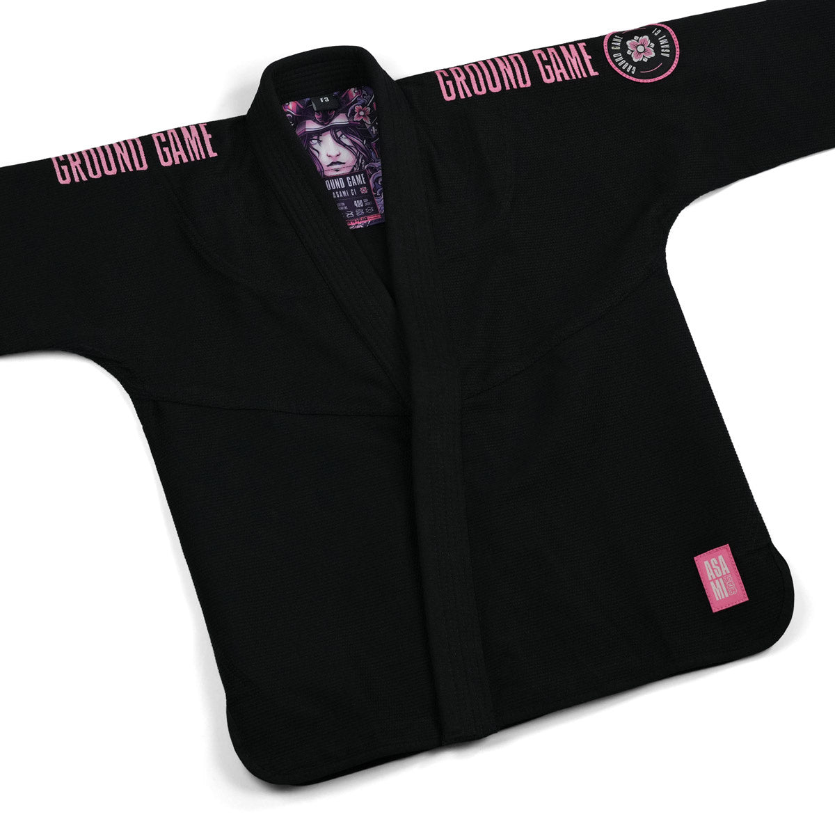 Ženski kimono / gi za BJJ Asami (črn)