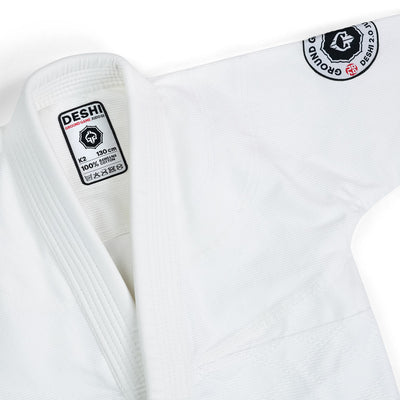 GI kimono za judo za otroke Deshi 2.0 (bel) + PAS BREZPLAČNO