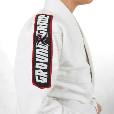 Otroški BJJ GI Ninja (bel) + PAS GRATIS
