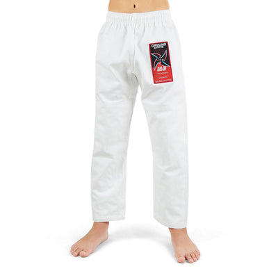 Otroški BJJ GI Ninja (bel) + PAS GRATIS