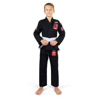 Otroški GI za BJJ Ninja (črn)