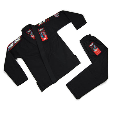 Otroški GI za BJJ Ninja (črn)