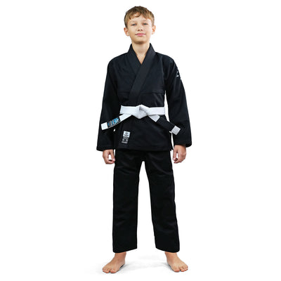 Otroški BJJ gi Spartan (Črn)