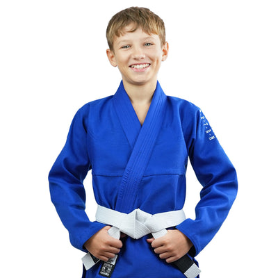 Otroški BJJ gi Spartan (moder)