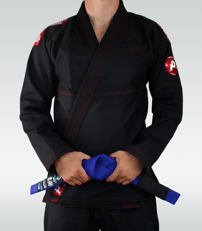 GI za BJJ za najstnike Prodigy (črn) + PAS brezplačno