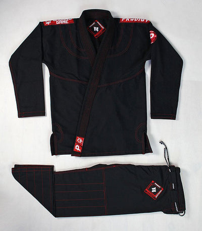GI za BJJ za najstnike Prodigy (črn) + PAS brezplačno