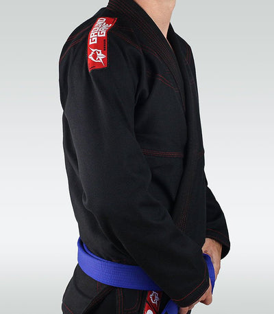 GI za BJJ za najstnike Prodigy (črn) + PAS brezplačno