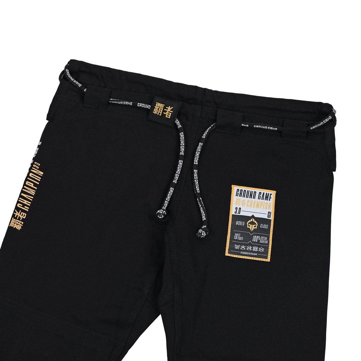 BJJ kimono / gi Champion 3.0 (črn) + PAS BREZPLAČNO