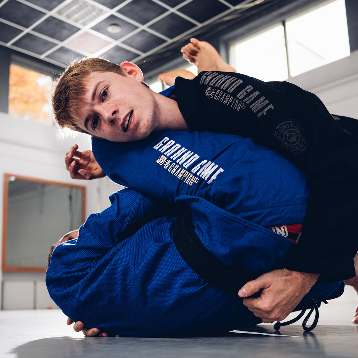 BJJ kimono / gi Champion 3.0 Shadow (črn) + PAS BREZPLAČNO