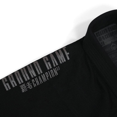 BJJ kimono / gi Champion 3.0 Shadow (črn) + PAS BREZPLAČNO