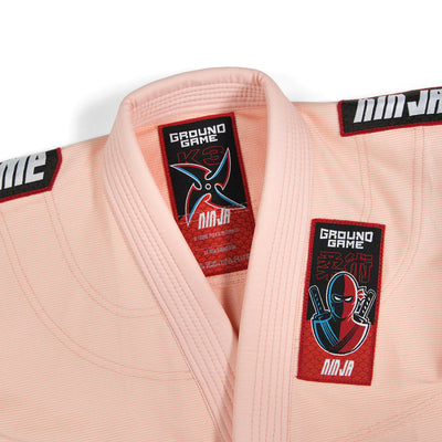 Otroški BJJ kimono/gi Ninja (breskvast) + PAS BREZPLAČNO