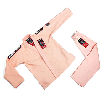 Otroški BJJ kimono/gi Ninja (breskvast) + PAS BREZPLAČNO