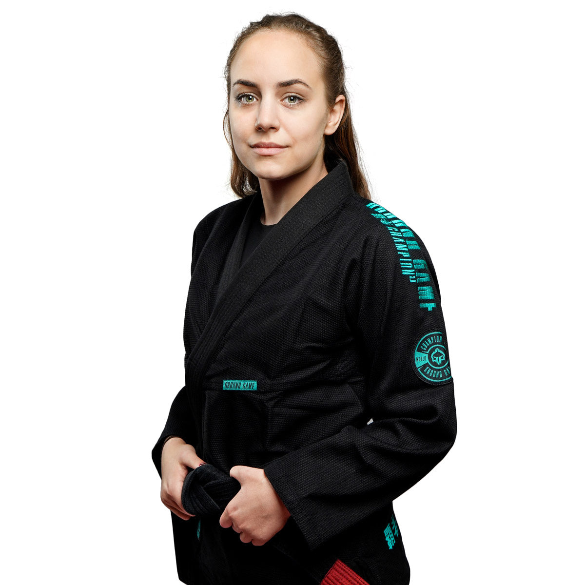 Ženski BJJ kimono/gi Champion 3.0 Mint (črn) + PAS BREZPLAČNO