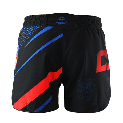 Lahke MMA kratke hlače Czech Republic (črne)