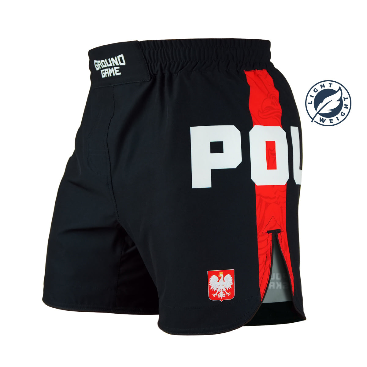 Lahke MMA kratke hlače Polska 2.0 (črne)