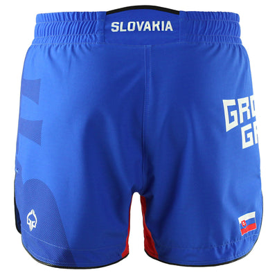 Lahke MMA kratke hlače Slovaška (modre)
