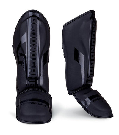 Ščitniki za goleni Stripe Black