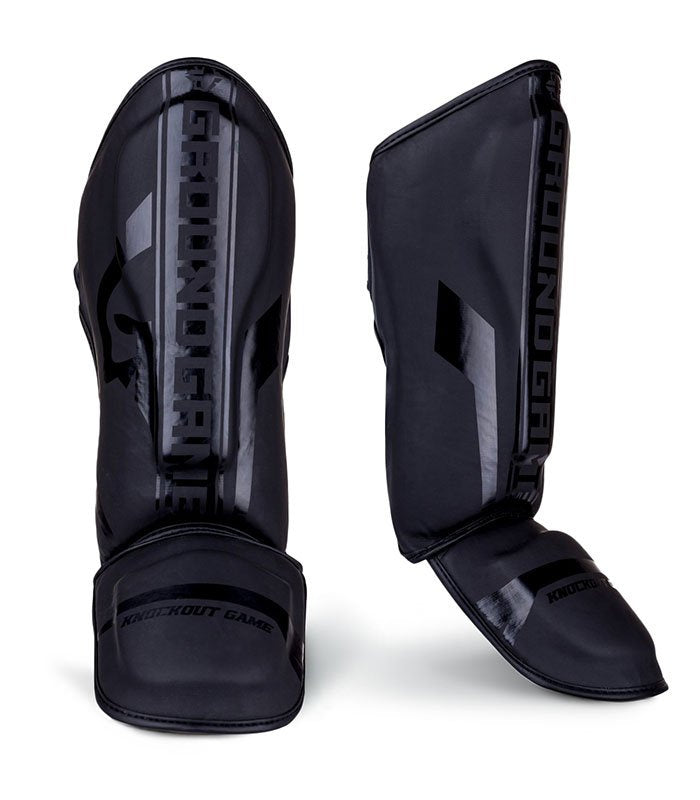 Ščitniki za goleni Stripe Black
