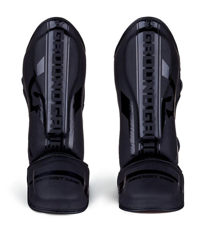 Ščitniki za goleni Stripe Black