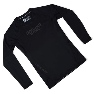 Rashguard Athletic Shadow Black z dolgimi rokavi