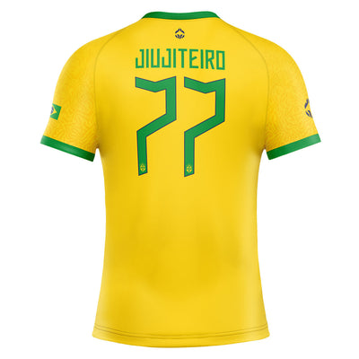 Rashguard Brazil Football s kratkimi rokavi