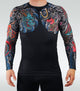 Rashguard Bushido 3.0 z dolgimi rokavi (črn)