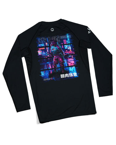 Rashguard Cyber Samurai z dolgimi rokavi
