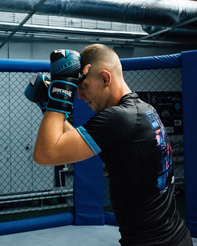 Rashguard Cyber Samurai s kratkimi rokavi