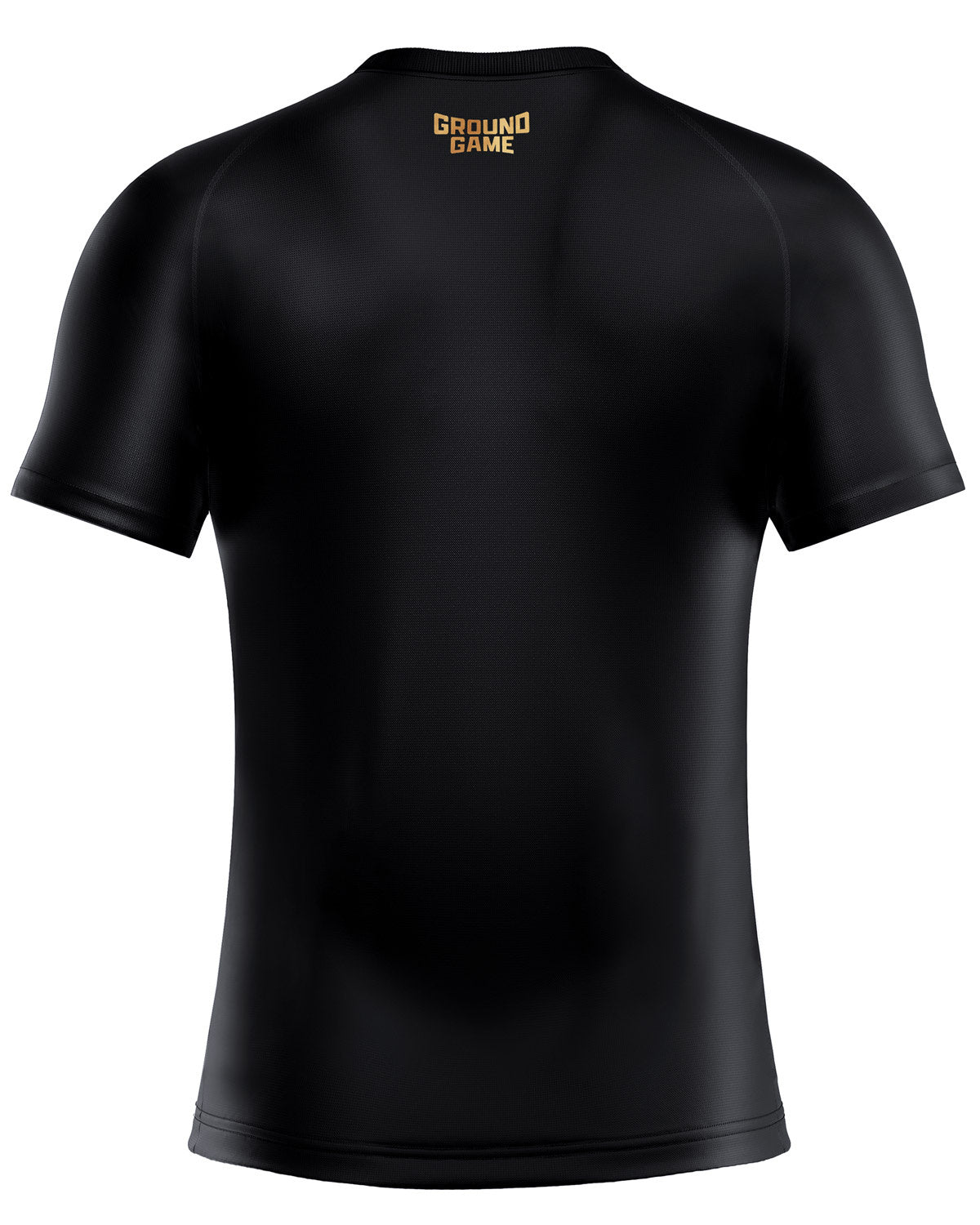 Rashguard Essential Gold s kratkimi rokavi