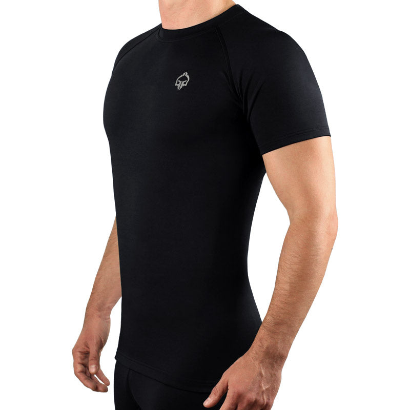 Rashguard Essential Platinum s kratkimi rokavi