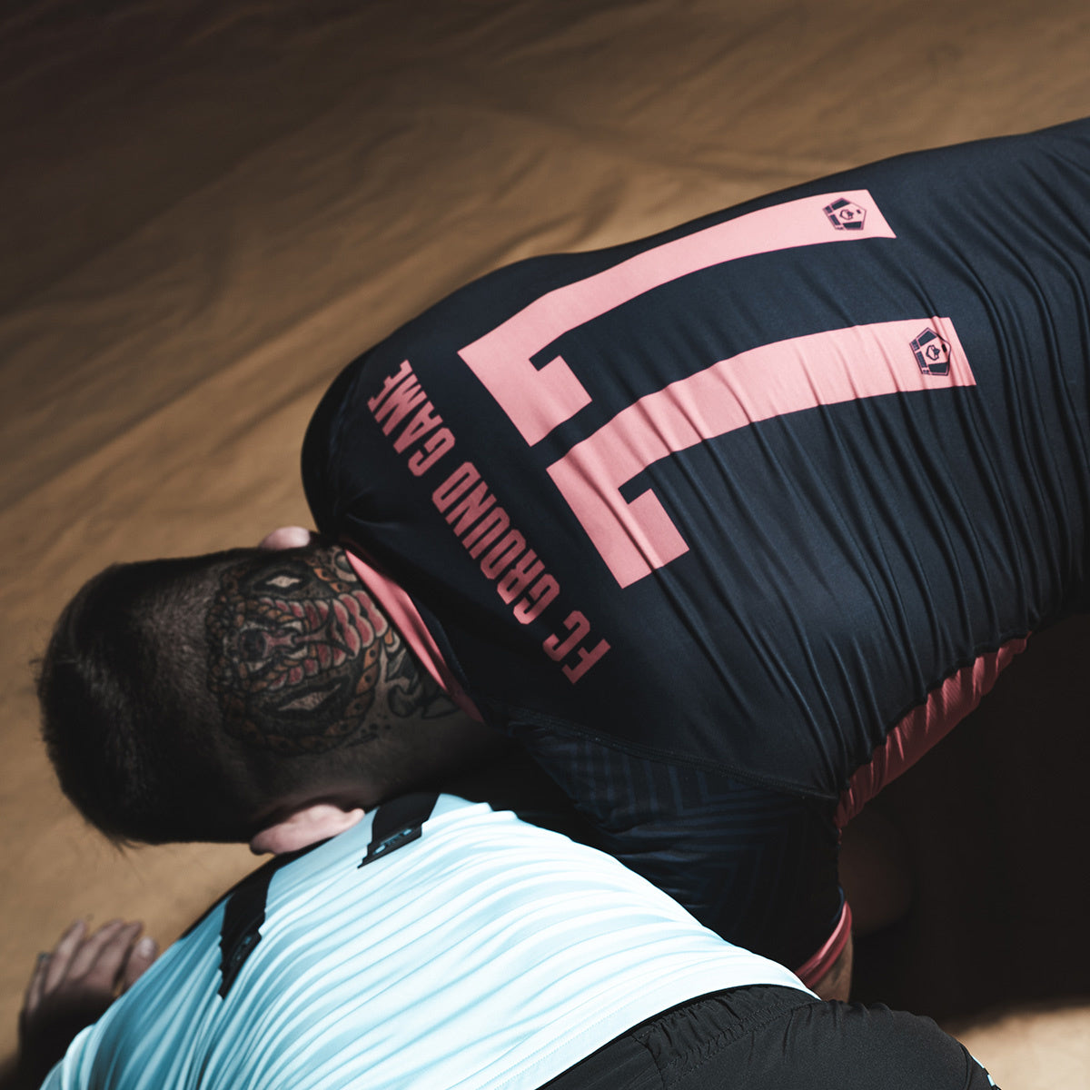 Rashguard FC Armbar s kratkimi rokavi (mornarsko moder)