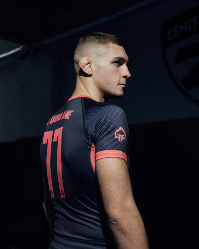 Rashguard FC Armbar s kratkimi rokavi (mornarsko moder)