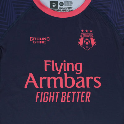 Rashguard FC Armbar s kratkimi rokavi (mornarsko moder)